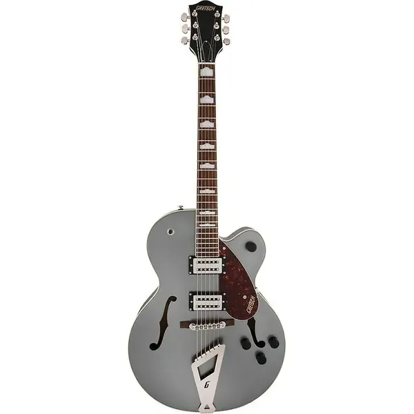 Электрогитара полуакустическая Gretsch G2420 Streamliner Hollow Body with Chromatic II Phantom Metallic
