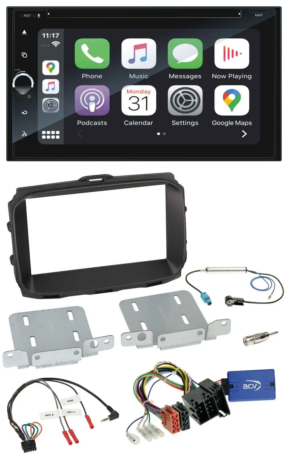 Автомагнитола для Alfa Romeo Giulietta Blaupunkt 2DIN USB DAB Bluetooth TMC навигация поддержка кнопок на руле