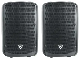 2 Rockville TITAN 12 12" 2000w Powered DJ PA Speakers/Bluetooth/DSP/Wireless TWS