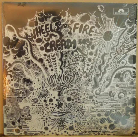CREAM - Wheels Of Fire - Live At The Fillmore (LP, Used)