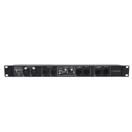 Audio PA Patch Panel, 2-Kanal Endstufe, 1HE Rackblende, XLR, Speaker Twist, 50cm