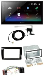 Автомагнитола Pioneer 2DIN, DAB, MP3, Bluetooth, USB для Fiat Bravo (с 2007)