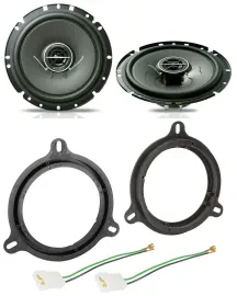 Pioneer 170Watt 2-Wege 16,5cm Lautsprecher für Nissan Note Qashqai Fronttür Auto