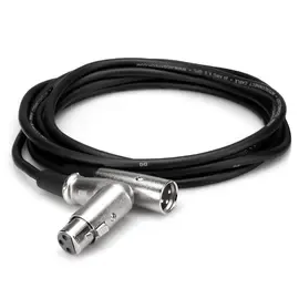 Микрофонный кабель Hosa Technology 25' 3-Pin Straight XLRM to Right Angle XLR Female Audio Cable