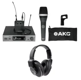 Микрофонная радиосистема Audio-technica ATW-3211/831DE2 (петличная, набор с AKG K553 MK2 и AKG D5 C)