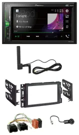 Pioneer MP3 DAB AUX 2DIN Bluetooth Autoradio für Chevrolet Equinox Impala Monte