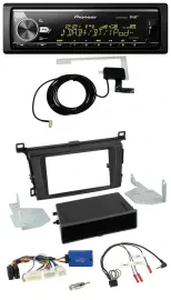 Автомагнитола для Toyota RAV4 Pioneer Bluetooth DAB USB с поддержкой управления на руле