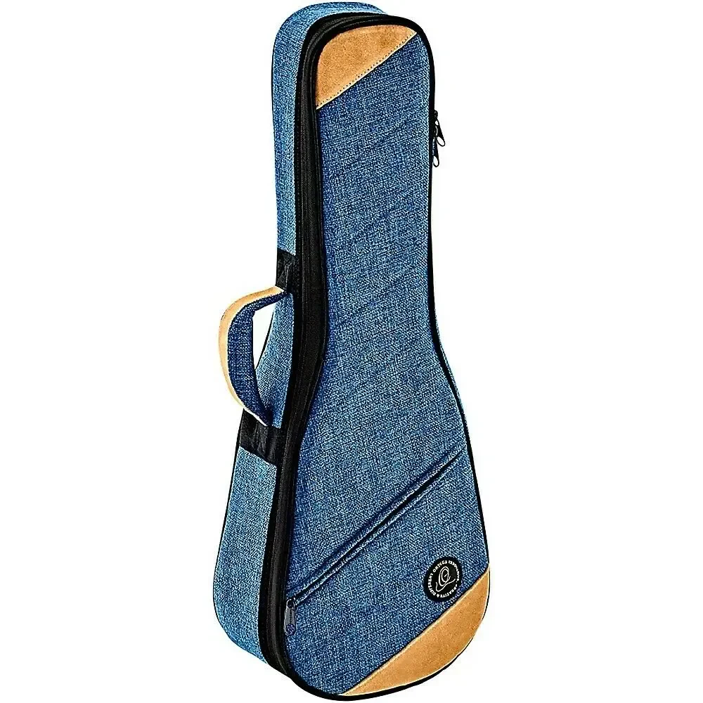 Чехол для укулеле Ortega Ukulele Tenor Reinforced Soft Case Blue Black