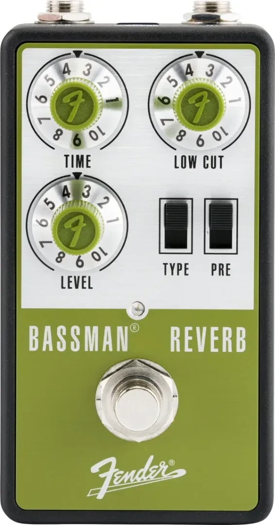 Fender Bassman® Reverb Bass Effect Pedal MODEL #: 0234613000 - Rep Sample