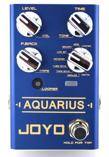 Педаль эффектов для электрогитары Joyo R-07 Aquarius Delay&Looper