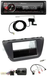 Pioneer 1DIN MP3 DAB USB Lenkrad Autoradio für Suzuki SX4 (ab 2013)