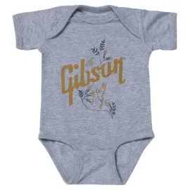 GIBSON Hummingbird Onesie (Gray) 6/12 Monate