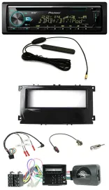 Pioneer CD MP3 Lenkrad DAB USB Autoradio für Ford Galaxy Focus C-Max Can ab 2007