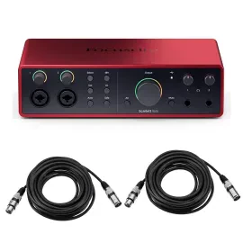 Focusrite Scarlett 16i16 4th Gen USB Audio Interface with Software Suite and XLR