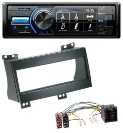 JVC Bluetooth MP3 USB DAB Autoradio für Kia Ceed (2007-2009)