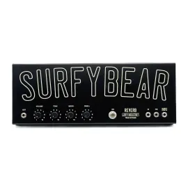 Педаль эффектов для электрогитары SURFY INDUSTRIES SurfyBear Metal Black V2.0 Spring Reverb