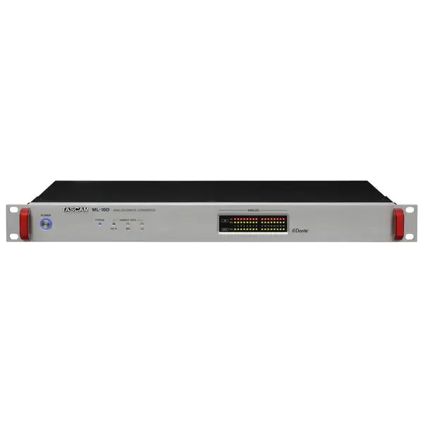 Tascam ML-16D конвертер 16 каналов  Analog / Dante / Analog, line in/out, разъём D-sub 25-pin