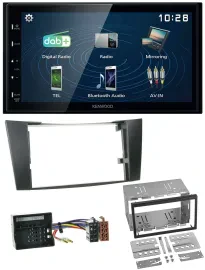 Kenwood 2DIN Bluetooth MP3 USB DAB Autoradio für Mercedes E-Klasse W211 02-09
