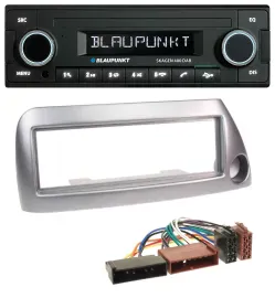 Blaupunkt DAB USB Bluetooth MP3 Autoradio für Ford Ka bis 2008 silber-metallic