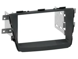 Einbaurahmen Set Doppel DIN Autoradio für Kia Sorento II XM Facelift 2012-2015