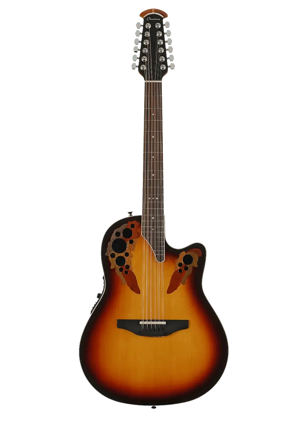 Электроакустическая гитара Ovation 2758AX-NEB Timeless Collection Elite 12-String Deep Contour New England Burst
