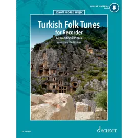 Сборник песен Schott Music Turkish Folk Tunes for Recorder