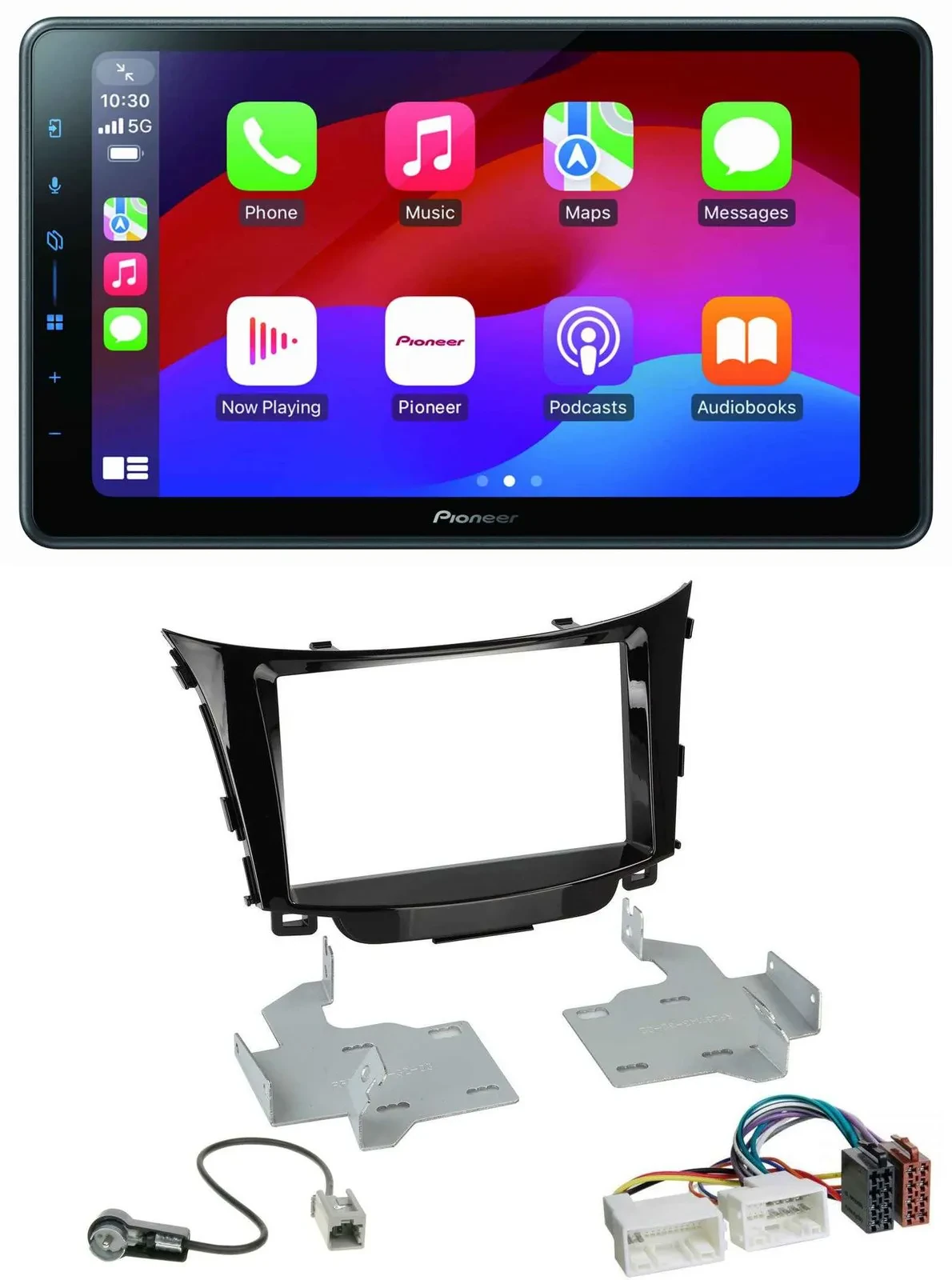 Автомагнитола Pioneer Bluetooth 2DIN USB MP3 DAB для Hyundai i30 (с 2012)