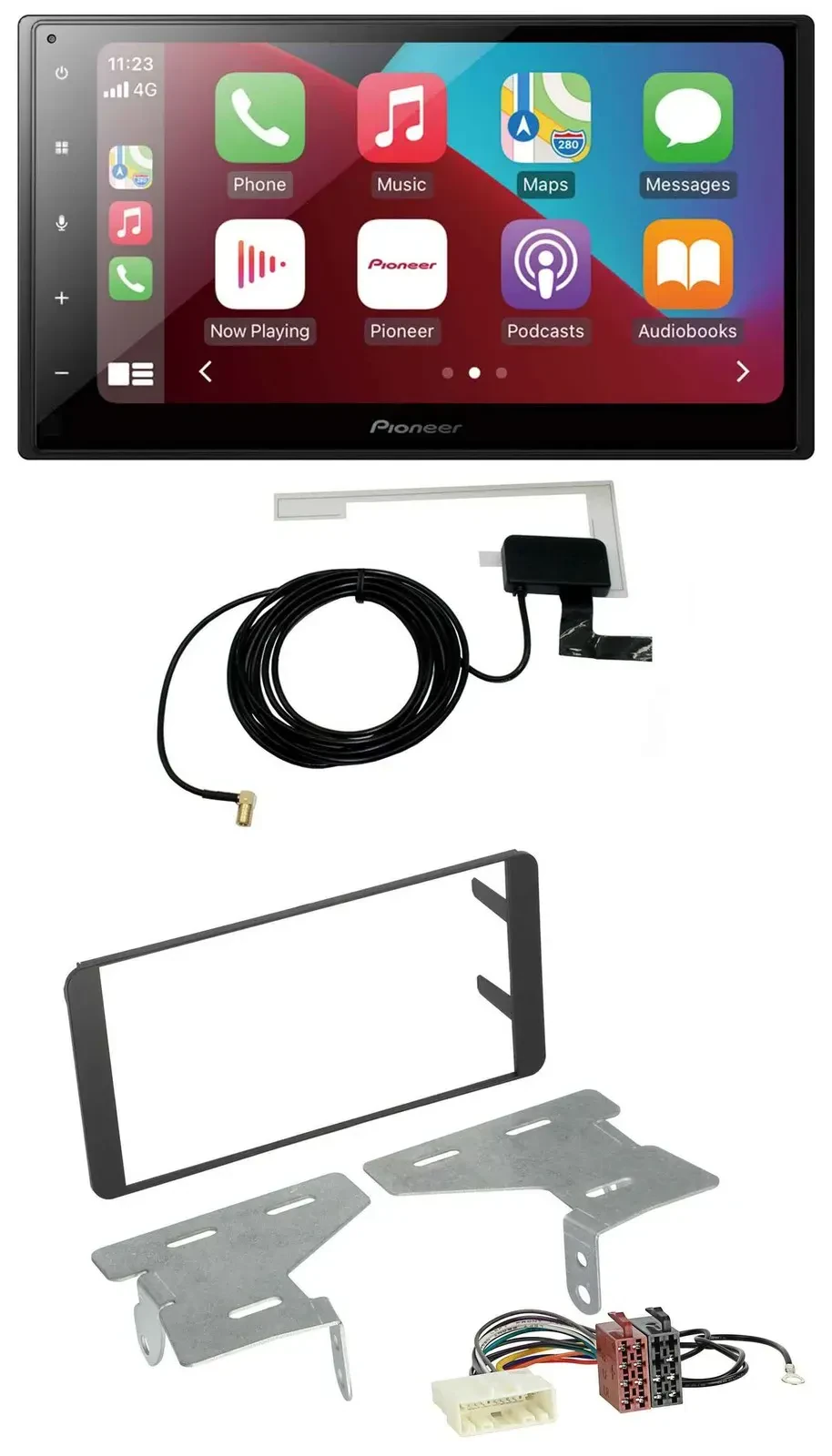 Автомагнитола для Subaru BRZ (с 2012) Pioneer 2-DIN, USB, Bluetooth, DAB, MP3