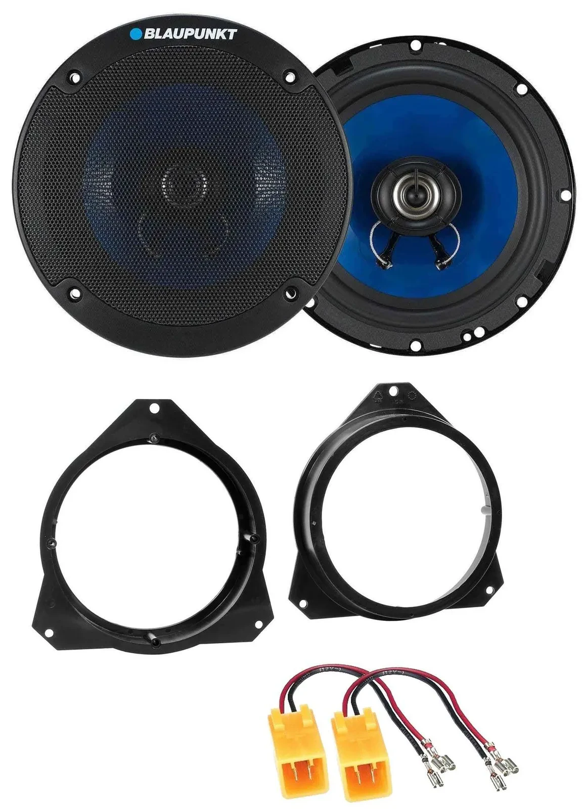 Blaupunkt 2-Wege 250Watt 16,5cm Lautsprecher für Peugeot Partner Tepee ab 08 Fro