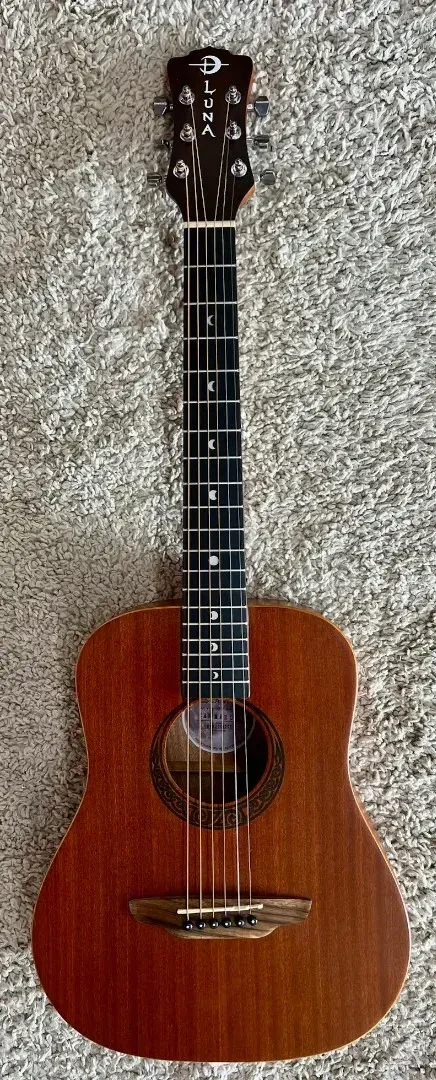 Электроакустическая гитара Luna Guitars SAFMAHGC Safari Mahogany