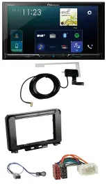 Автомагнитола для Suzuki Jimny GJ (с 2018) Pioneer 2-DIN DAB, USB, MP3, Bluetooth