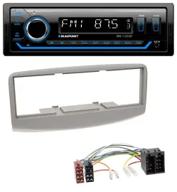 Blaupunkt MP3 Bluetooth USB AUX Autoradio für Fiat Multipla 186 1999-2010 grau