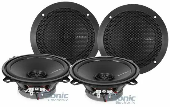 4x Rockford Fosgate R1525X2 PRIME Series 80 Watts 5.25" Coaxial Car Speakers