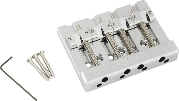 Бридж для бас-гитары Fender 099-4411-000 HiMass Chrome