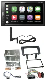 Автомагнитола для Honda CR-V RE5/RE6/RE7 (2006–2012) Pioneer 2DIN, USB, Bluetooth, DAB, MP3