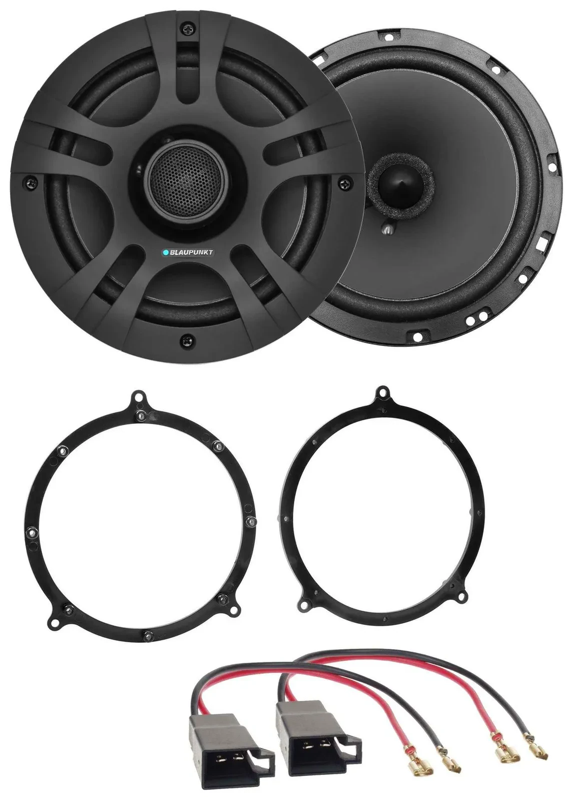 Автодинамики Blaupunkt 6.5" (16.5 см) 2-полосные 220W для Audi A3/A4/A6/TT для дверей (перед/зад)