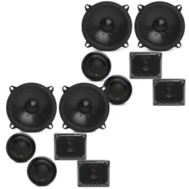 (2-Pairs) Infinity REF507CF 260W RMS 5.25" Component Speakers
