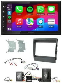 Kenwood Lenkrad USB DAB 2DIN Bluetooth Autoradio für Porsche Panamera Soundsyste