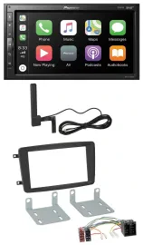 Автомагнитола Pioneer 2DIN, USB, Bluetooth, DAB, MP3 для Mercedes C-Class/CLK/Viano/Vito