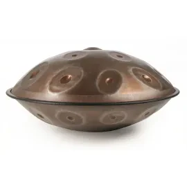 Mutant Edelstahl Handpan F#-Pygmy 21 Töne, 22" Bronze, inkl. Hardcase, meditativ
