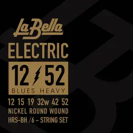 Струны для электрогитары La Bella HRS-BH Nickel Electric 12-52