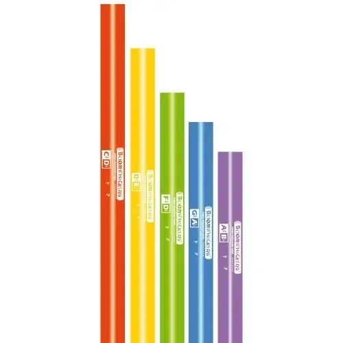 Перкуссионные трубки Boomwhackers BW-CG (набор), хроматические