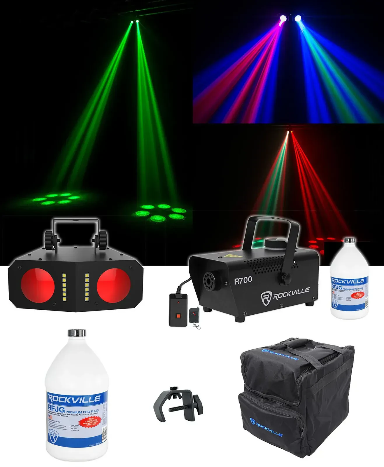 Комплект светового оборудования Chauvet DJ DUOMOON + R700 + RFJG + RLB40 + LC70