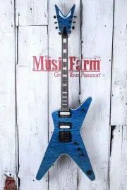 Электрогитара Dean Guitars ML Select 24 Kahler Trans Blue с кейсом