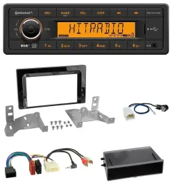 Continental 1DIN DAB MP3 AUX USB Autoradio für Toyota Aygo (AB7, ab 2022)