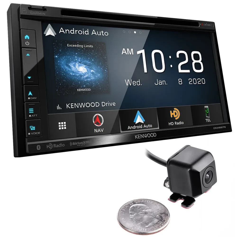 Kenwood DNX697S | 6.75" CD/DVD Multimedia Receiver with Camera