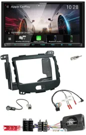 Kenwood Lenkrad 2DIN USB DAB Bluetooth Autoradio für Hyundai i10 09-13 Rubber To