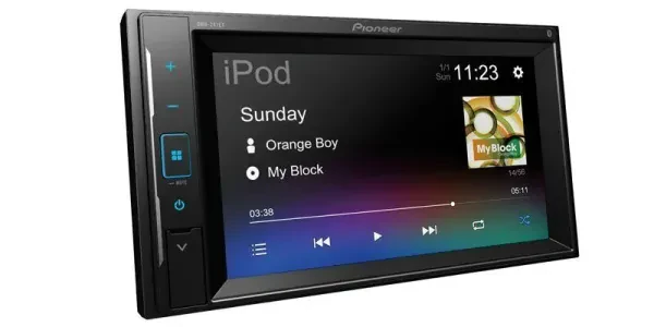 Pioneer DMH-241EX Double-DIN Bluetooth 6.2" Digital Multimedia Stereo Receiver