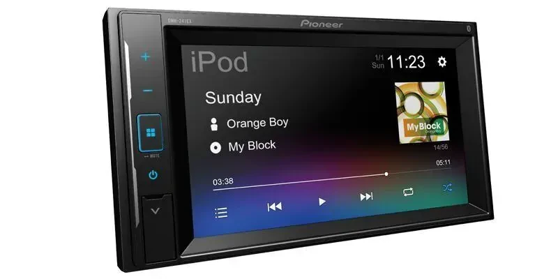 Автомагнитола Pioneer DMH-241EX 2 DIN, 6.2", Bluetooth