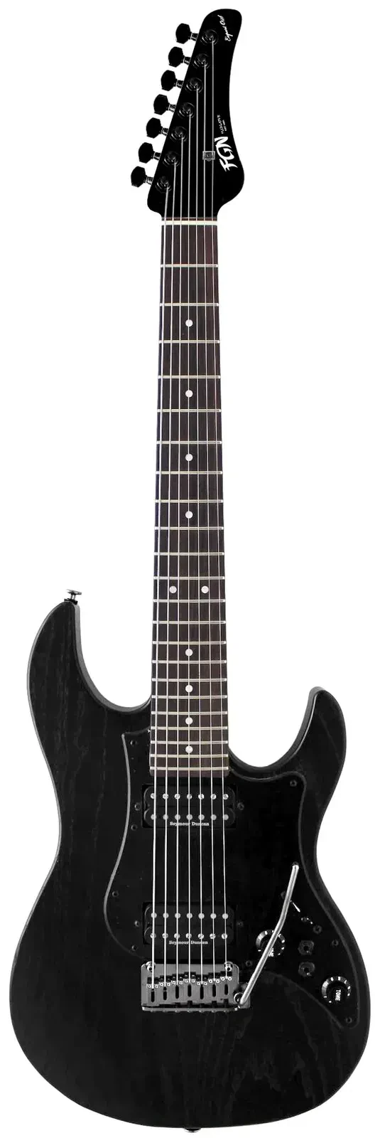 Электрогитара Fgn Expert Odyssey Dark Evolution 7 OPB 7-струнная, черный